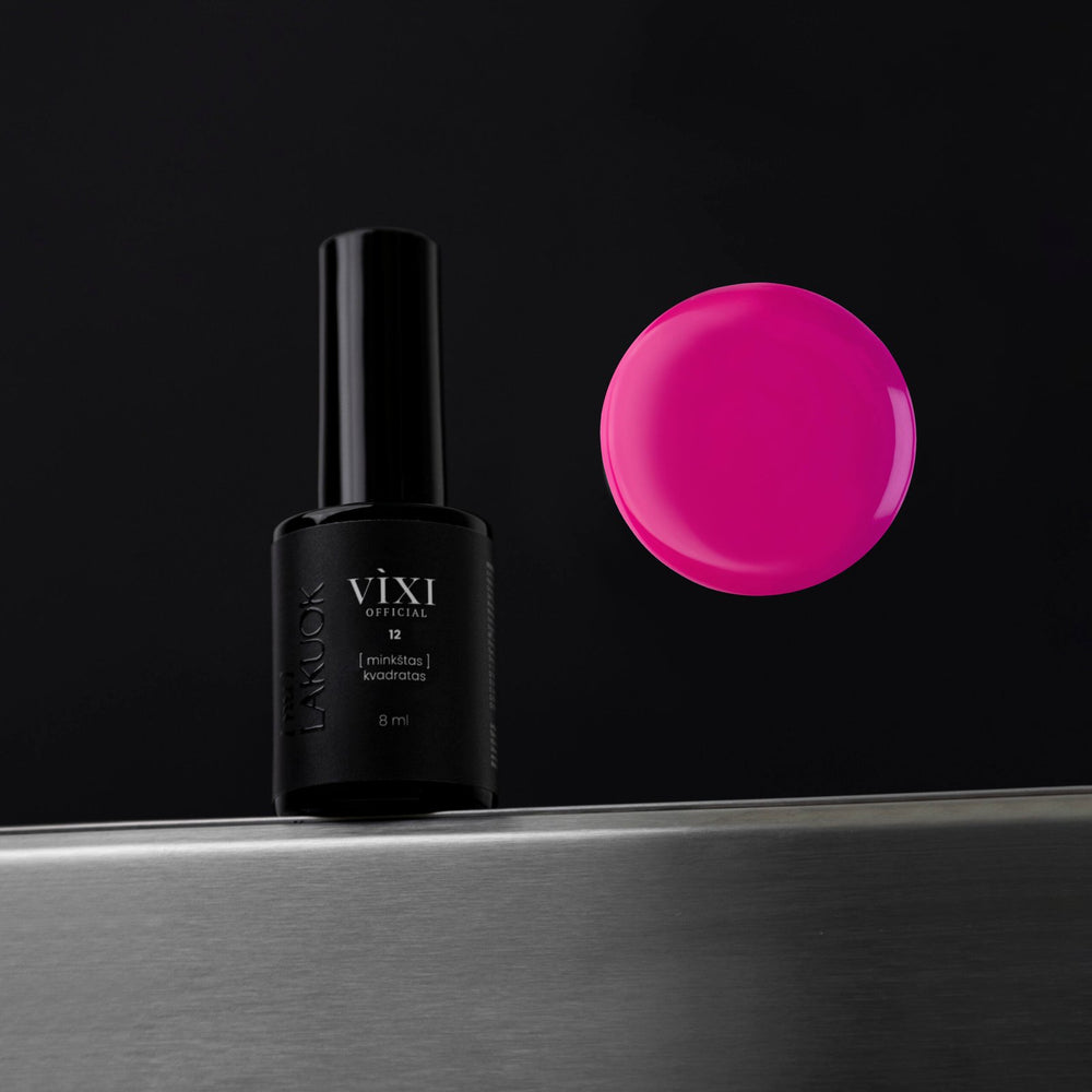 Vernis semi-permanent No. 12 [carré arrondi]