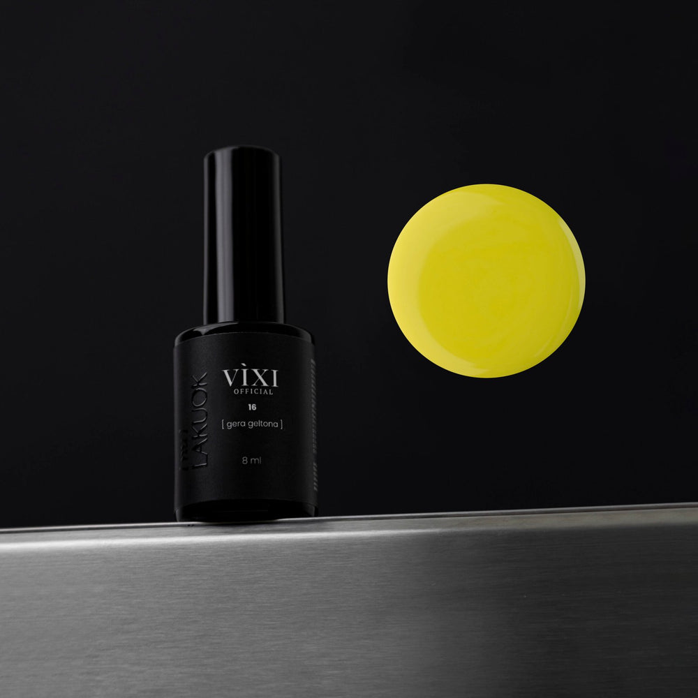 Vernis semi-permanent No. 16 [beau jaune]