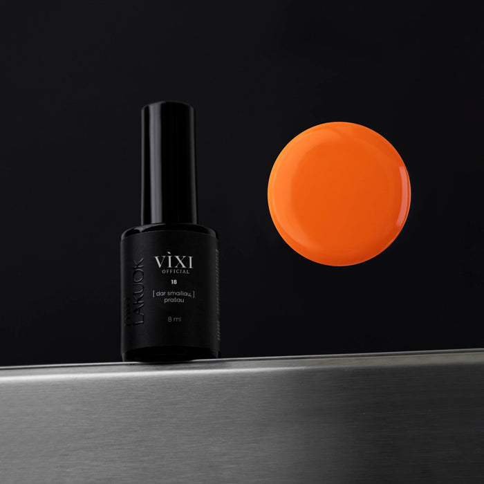 Vernis semi-permanent No. 18 [encore plus pointu, s'il te plaît]