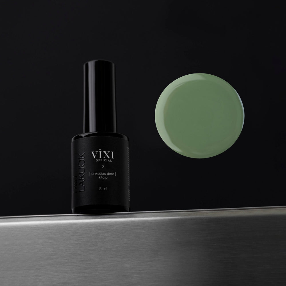 Vernis semi-permanent No. 7 [avant, on faisait autrement]