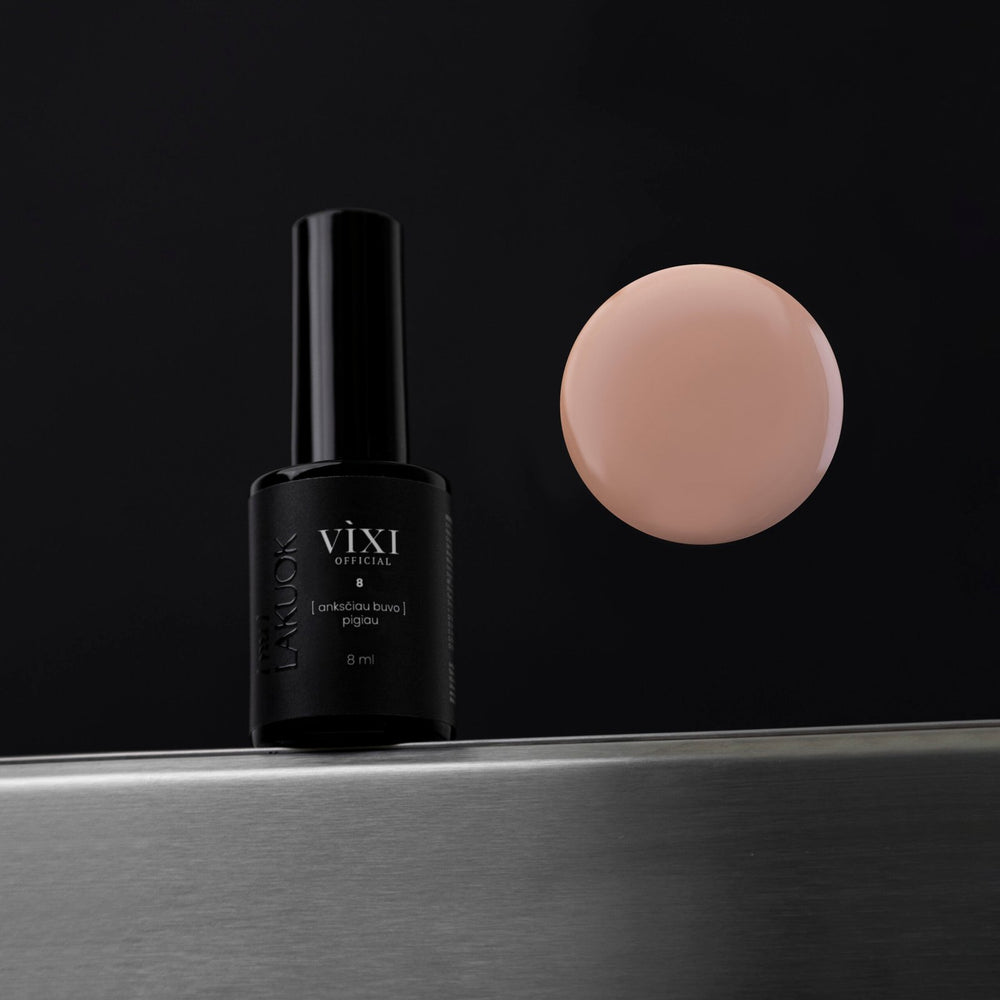Vernis semi-permanent No. 8 [avant, c'était moins cher]