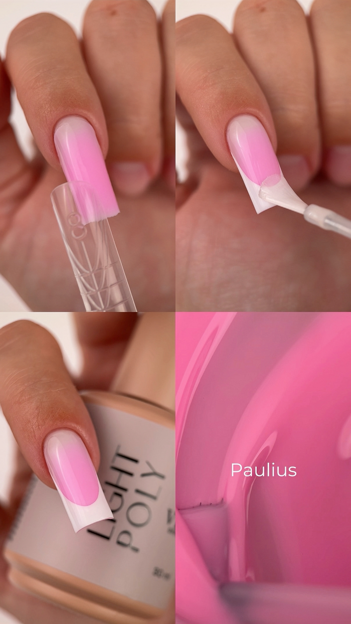 UV LIGHT POLY PAULIUS – polygel liquide pour ongles [Paulius] 30 ml