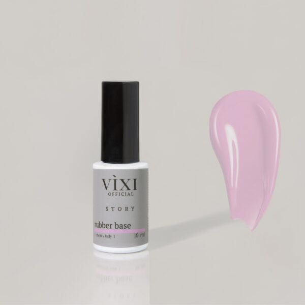 BASE RUBBER pour vernis gel – CHERRY LADY (RAUSVA)
