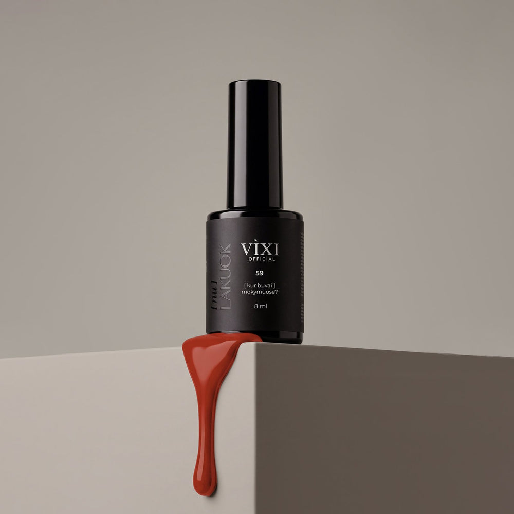 Vernis semi-permanent nr 59 [kur mokymuose buvai?]
